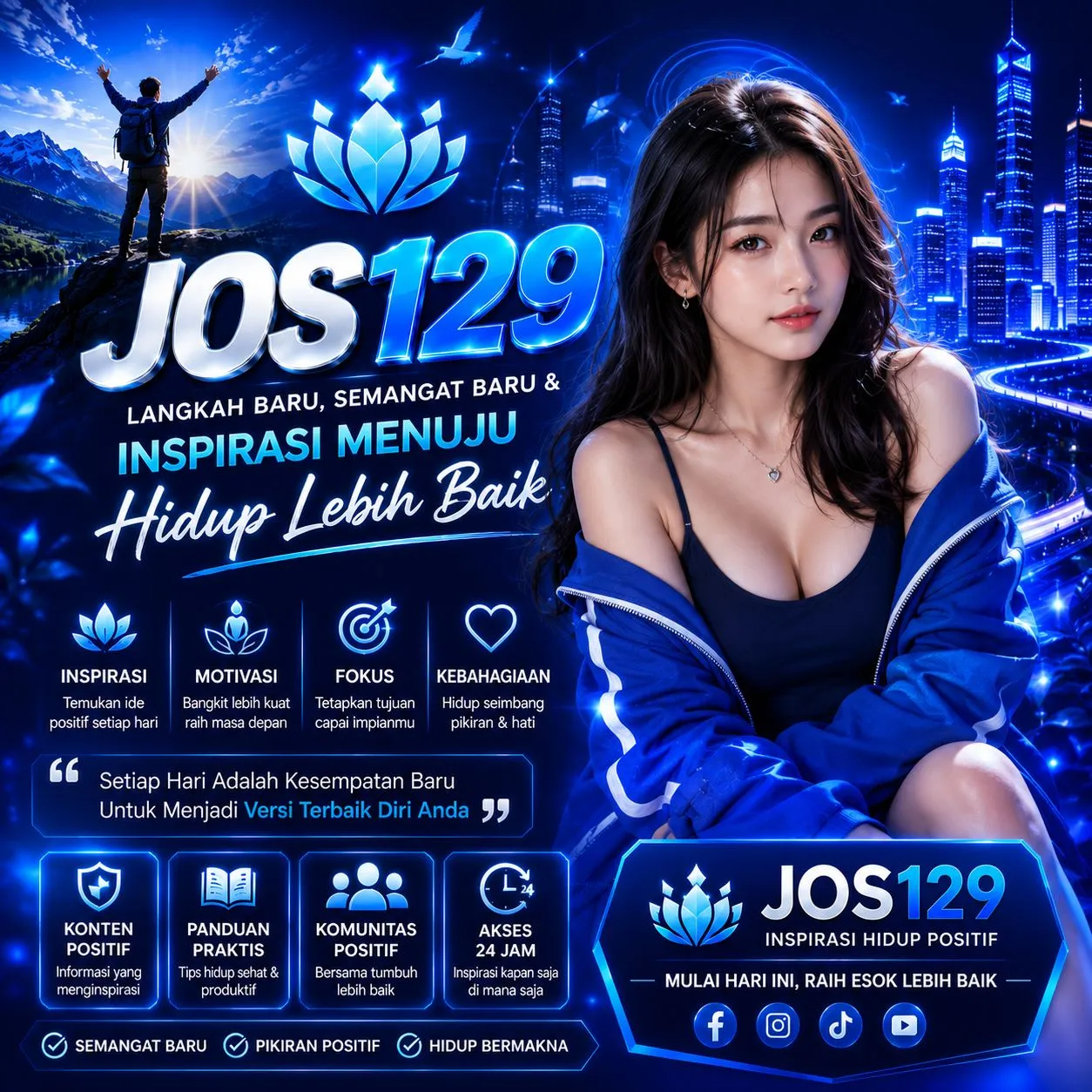  JOS129 ✅ Bangkit Lebih Kuat, Temukan Harapan Jalani Hari Lebih Positif